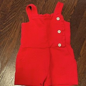 Girls Janie and Jack Romper